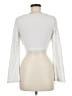 Shein Ivory White Long Sleeve Top Size 8 - 10 - photo 2