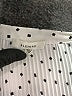 Pleione 100% Polyester Polka Dots White Short Sleeve Blouse Size M - photo 7