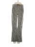 Just Black Animal Print Gray Jeans Size 26 waist - photo 1