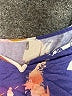 Unbranded 100% Viscose Blue Purple Long Sleeve Blouse Size EU 50 / US 18-20 - photo 7