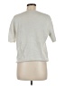 H&M Ivory Short Sleeve Turtleneck Size M - photo 2