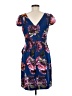 Moulinette Soeurs 100% Polyester Floral Blue Casual Dress Size 8 - photo 2