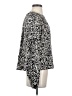 H&M 100% Viscose Black Long Sleeve Blouse Size S - photo 4
