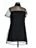 STAUD 100% Polyester Stars Black Cocktail Dress Size L - photo 1