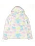 Lands' End 100% Polyester Tie-dye White Jacket Size 10 - 12 - photo 2