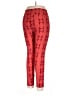 Lularoe Print Red Leggings Size 1X (Tall & Curvy) - photo 2