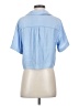 J by Joie 100% Polyester Blue Short Sleeve Blouse Size S - photo 2