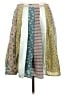 J.Jill 100% Silk Paisley Teal Silk Skirt Size 12 (petite) - photo 2