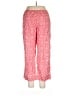Natori Print Red Casual Pants Size XL - photo 2
