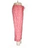 Natori Print Red Casual Pants Size XL - photo 4