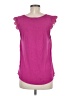 Fortune + Ivy 100% Polyester Pink Sleeveless T-Shirt Size M - photo 2