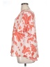 Cherokee Floral Orange Short Sleeve Blouse Size 1X - photo 5