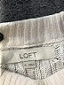 Ann Taylor LOFT Solid Ivory Turtleneck Sweater Size XL - photo 7