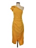 Shein Yellow Cocktail Dress Size S (estimated) - photo 1