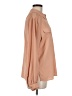 Topshop 100% Polyester Solid Tan Long Sleeve Blouse Size 8 - photo 4