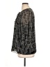 Karl Lagerfeld Paris 100% Polyester Black 3/4 Sleeve Blouse Size XL - photo 5