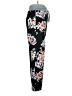 Unbranded Floral Black Casual Pants Size XL - photo 4