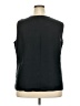 Flax 100% Linen Black Sleeveless Top Size 18 (1G) - photo 2