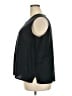 Flax 100% Linen Black Sleeveless Top Size 18 (1G) - photo 5