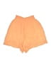 Michael Stars 100% Cotton Solid Orange Shorts Size Med (1) - photo 2