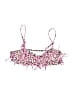 Billabong Animal Print Pink Swimsuit Top Size 14 - photo 1