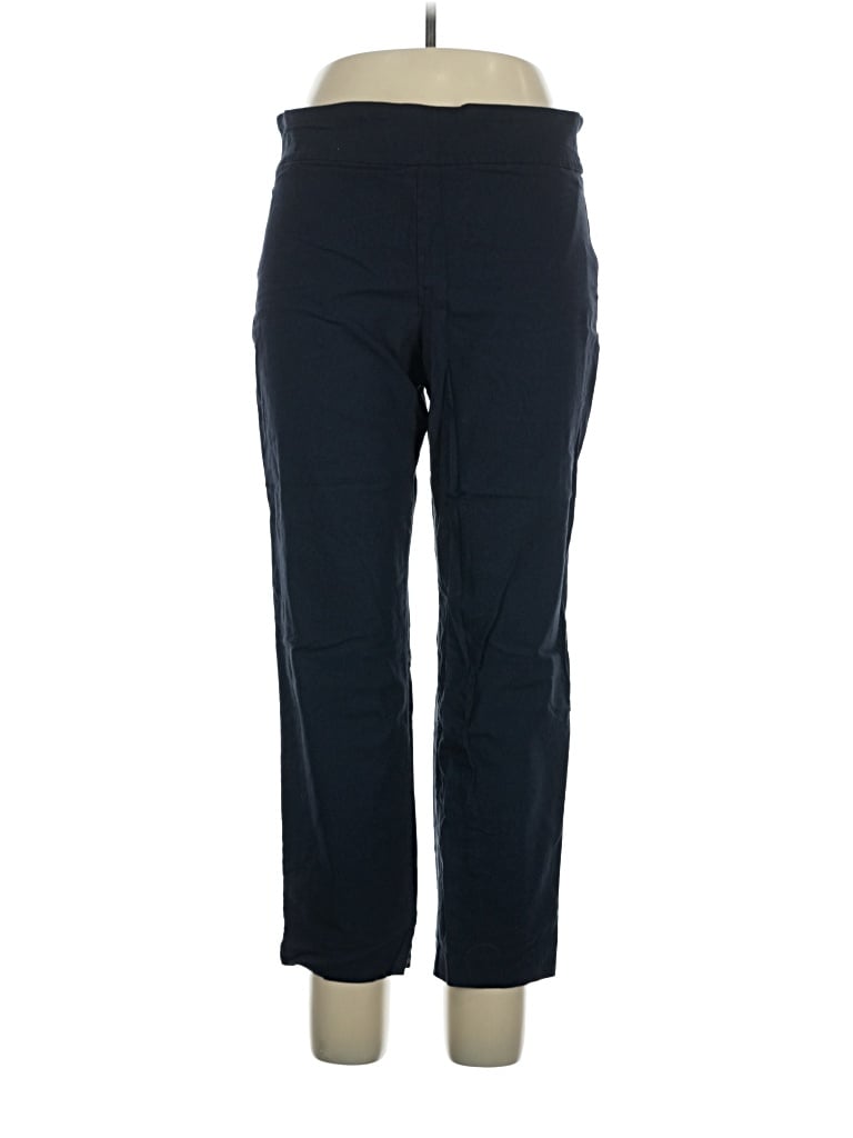Pre-owned Dana Buchman Casual Pants In Blue