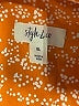 Style&Co Floral Orange Short Sleeve Blouse Size XL - photo 7