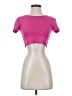 Zara Pink Short Sleeve Top Size S - photo 1