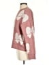 Altar'd State Hearts Pink Pullover Sweater Size XS - photo 5