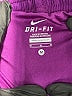 Nike 100% Polyester Color Block Purple Athletic Shorts Size M - photo 3