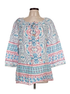Charter Club 3/4 Sleeve Blouse (view 1)