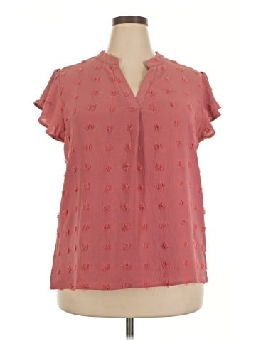 Blooming Jelly Short Sleeve Blouse (view 1)