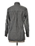 Chic Connection Floral Solid Gray Long Sleeve Blouse Size S - photo 2