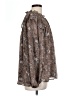 Entro 100% Polyester Brown Long Sleeve Blouse Size L - photo 4