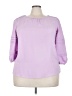 Vince Camuto 100% Polyester Purple 3/4 Sleeve Blouse Size 3X - photo 1