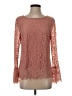 Adrienne Vittadini Pink Long Sleeve Blouse Size S - photo 1
