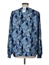 Joie 100% Polyester Blue Long Sleeve T-Shirt Size L - photo 2