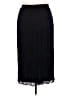 Maggie Barnes 100% Polyester Solid Black Formal Skirt Size 16 (2) - photo 2