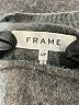 FRAME 100% Cashmere Gray Long Sleeve Top Size S - photo 7