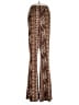Bear Dance Print Brown Dress Pants Size L - photo 1