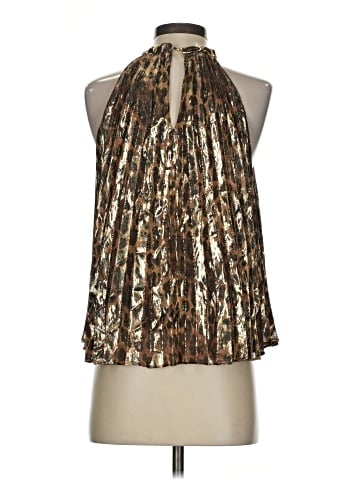 Alice + Olivia Sleeveless Silk Top (view 2)