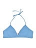 Basta Surf Solid Blue Swimsuit Top Size XS (estimated) - photo 1
