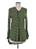 Self Esteem Green Long Sleeve Henley Size M - photo 1