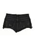 Zara Hearts Black Denim Shorts Size 8 - photo 2