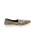 TOMS Animal Print Ivory Flats Size 4 - photo 1