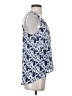 Aqua 100% Polyester Blue Tank Top Size S - photo 4