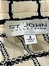St. John Collection Houndstooth Ivory Jacket Size 2 - photo 6