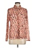 Les Serein Paisley Pink Long Sleeve Blouse Size M - photo 1