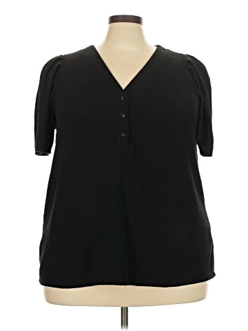Jane and Delancey Short Sleeve Blouse (view 1)