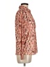 Les Serein Paisley Pink Long Sleeve Blouse Size M - photo 4